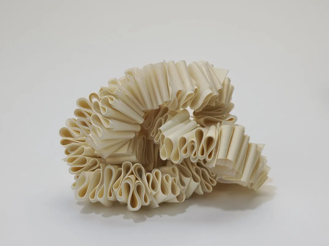Ribbon-like artwork