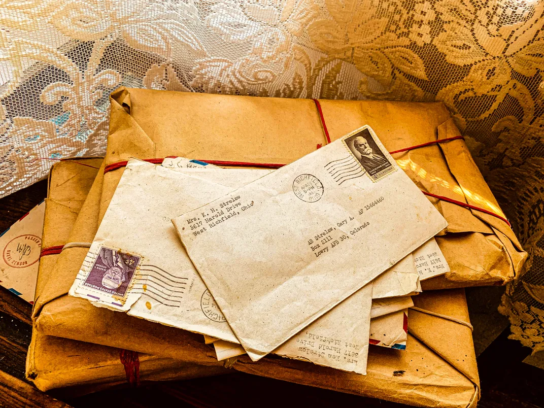 A stack of mail