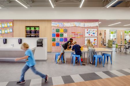 At&nbsp;Ehrman Crest Elementary and Middle School, K-6 students are benefiting from an unusual collaboration.