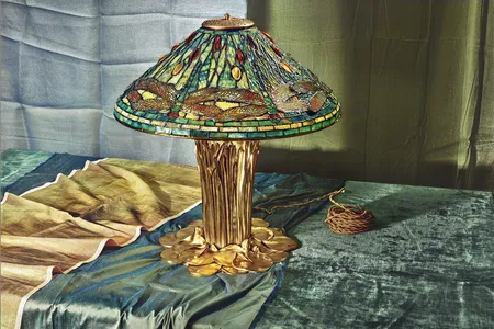 Pioneering designer Clara Driscoll conceived this indelible lamp around the turn of the 20th century&mdash;with help from her fellow &quot;Tiffany girls.&quot;