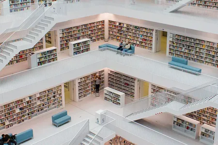 Completed in 2011, the Stuttgart City Library is one of the country&rsquo;s most photographed locations.

