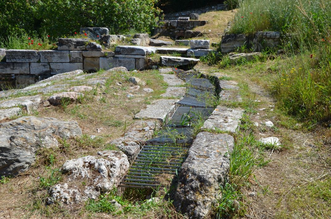 Part of Hadrian's Aqueduct
