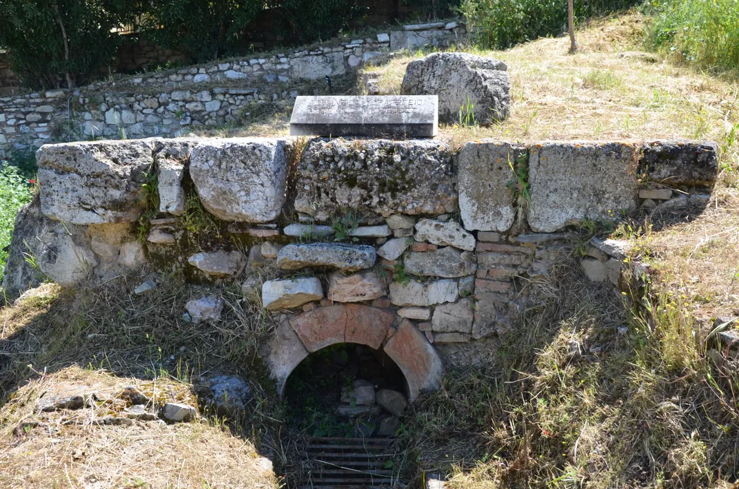 Part of Hadrian's Aqueduct 2