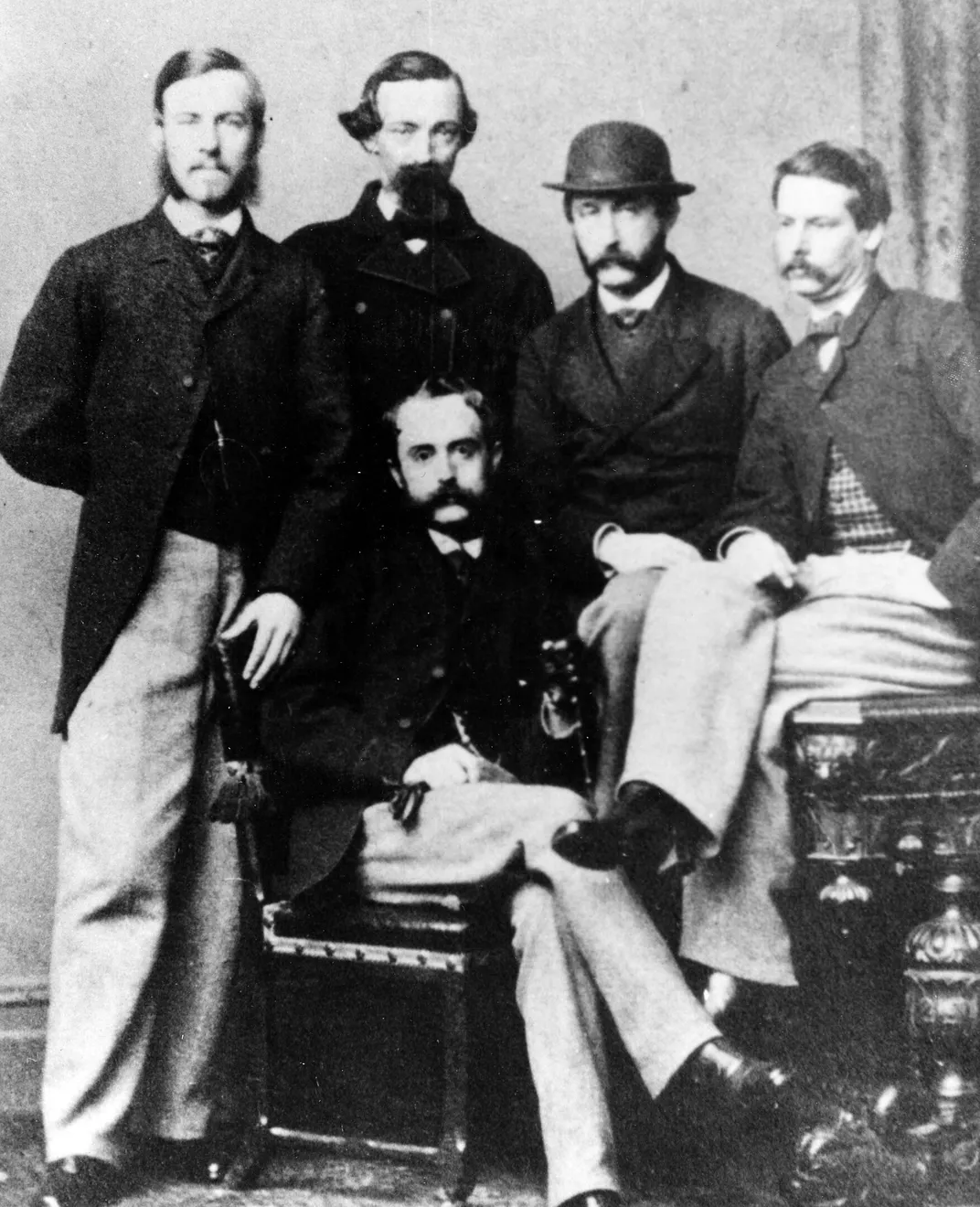 Former Confederate naval officers, including several men from the Shenandoah