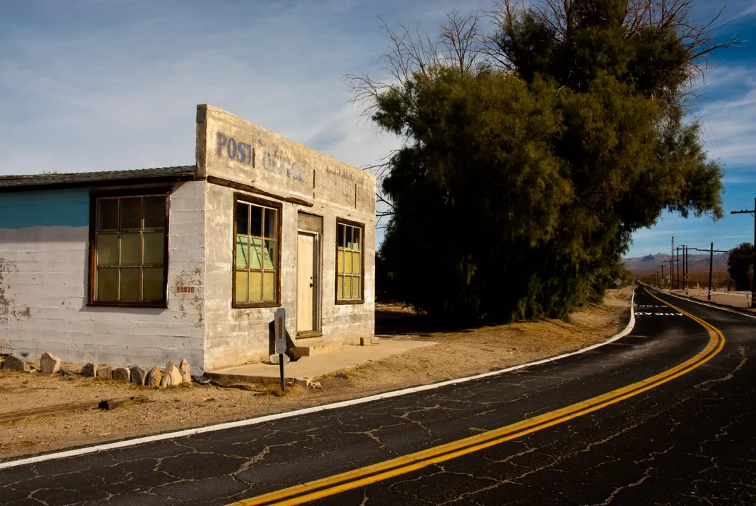 A abandoned post office