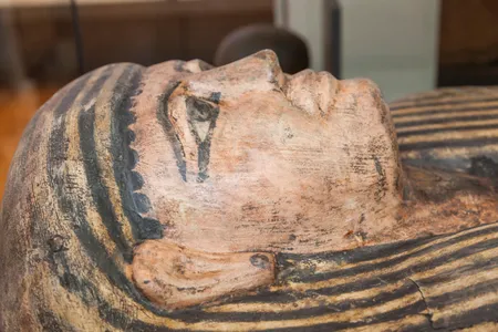 The mummified remains of an ancient Egyptian woman named Asru have been on display at the Manchester Museum since 1825.