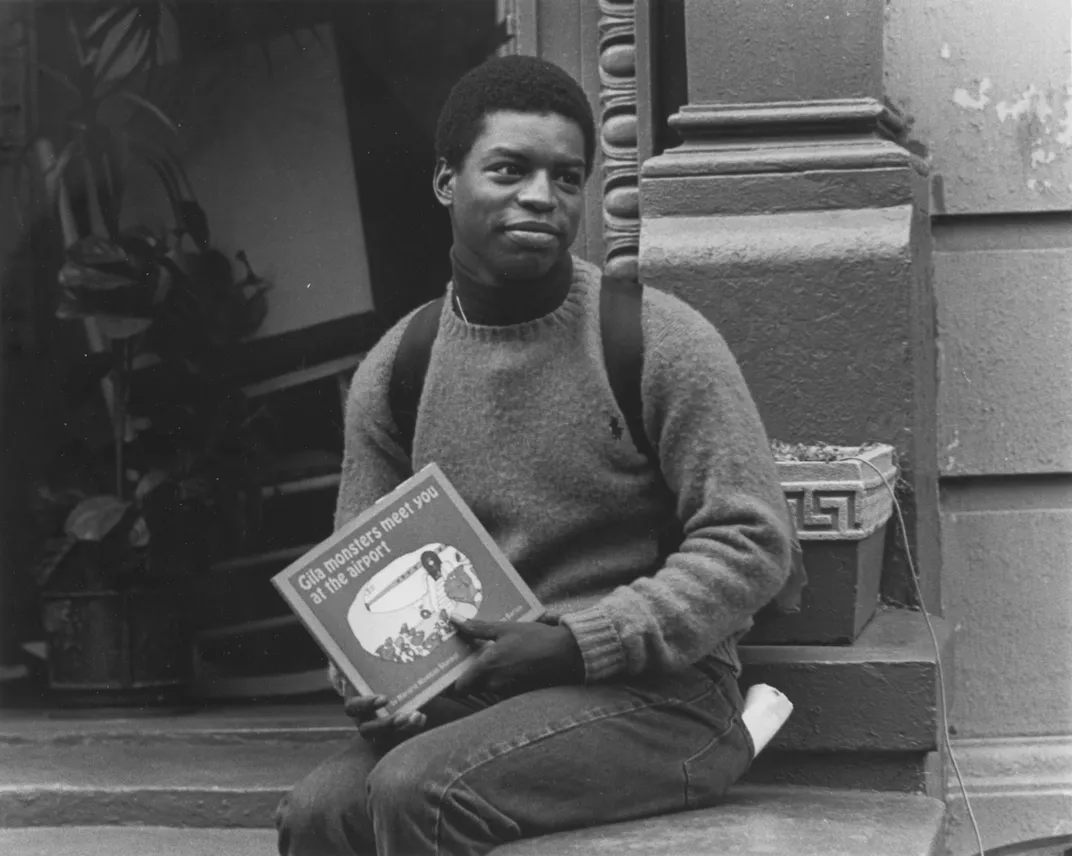 Burton with book / FIGURE_21