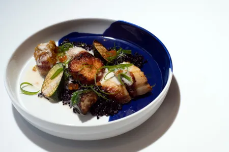 &quot;Top Chef&quot; contestant Eric Adjepong&#39;s scallop yassa