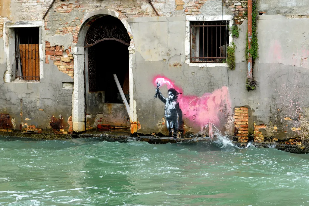Migrant Child by Banksy