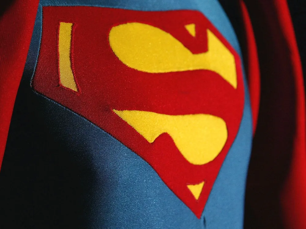 Superman costume at Christie's