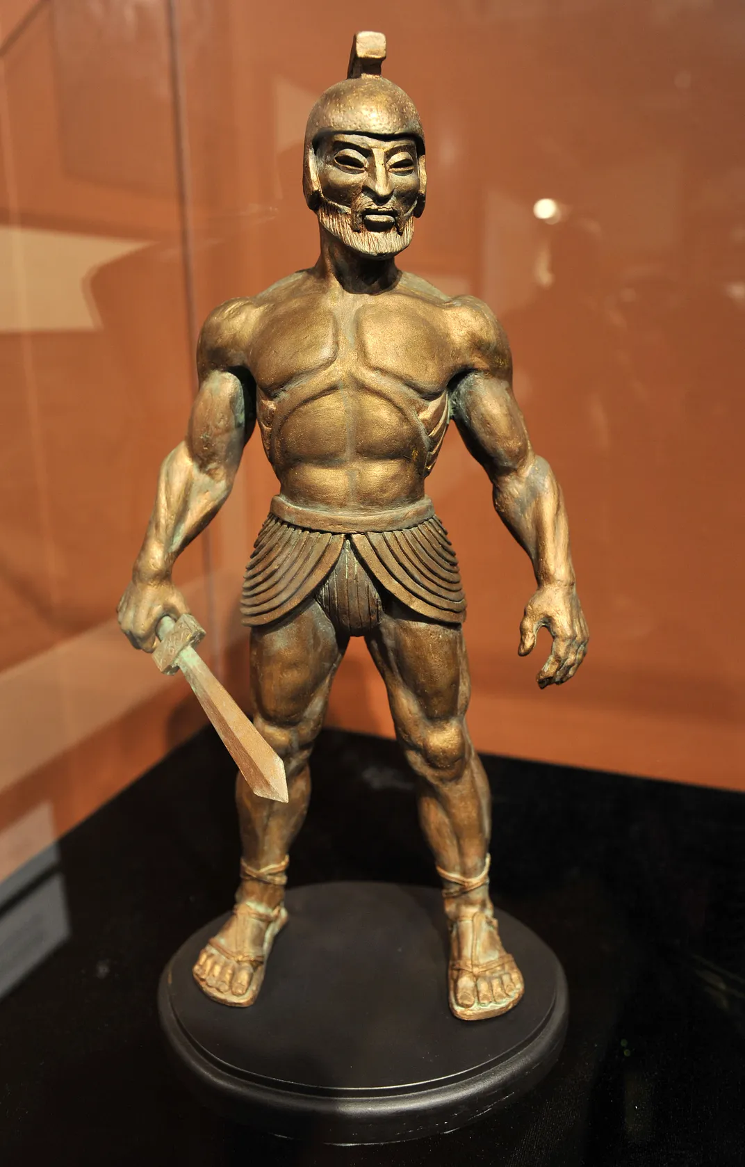A model of Talos created for the 1963 movie Jason and the Argonauts