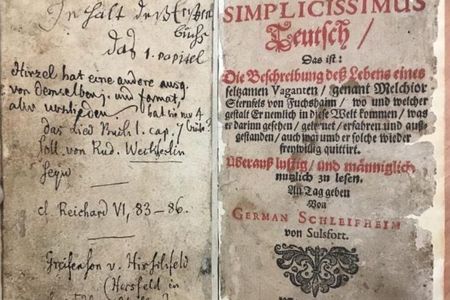 One of the lost works discovered in AMU&#39;s University Library with annotations from the Brothers Grimm