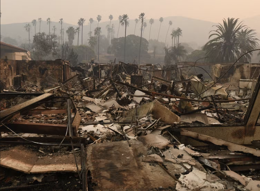 Fire in California